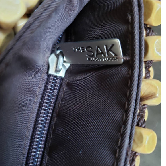 The Sak Wooden Beaded Bag by Elliott Lucca - Picture 4 of 7
